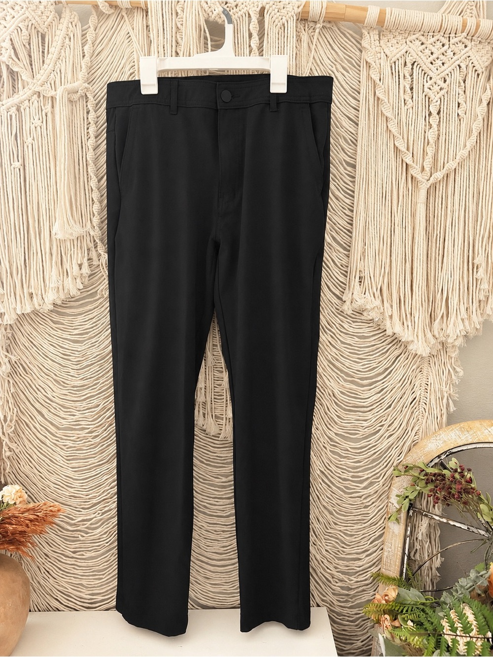 Hurley Men's Black Dress Trousers